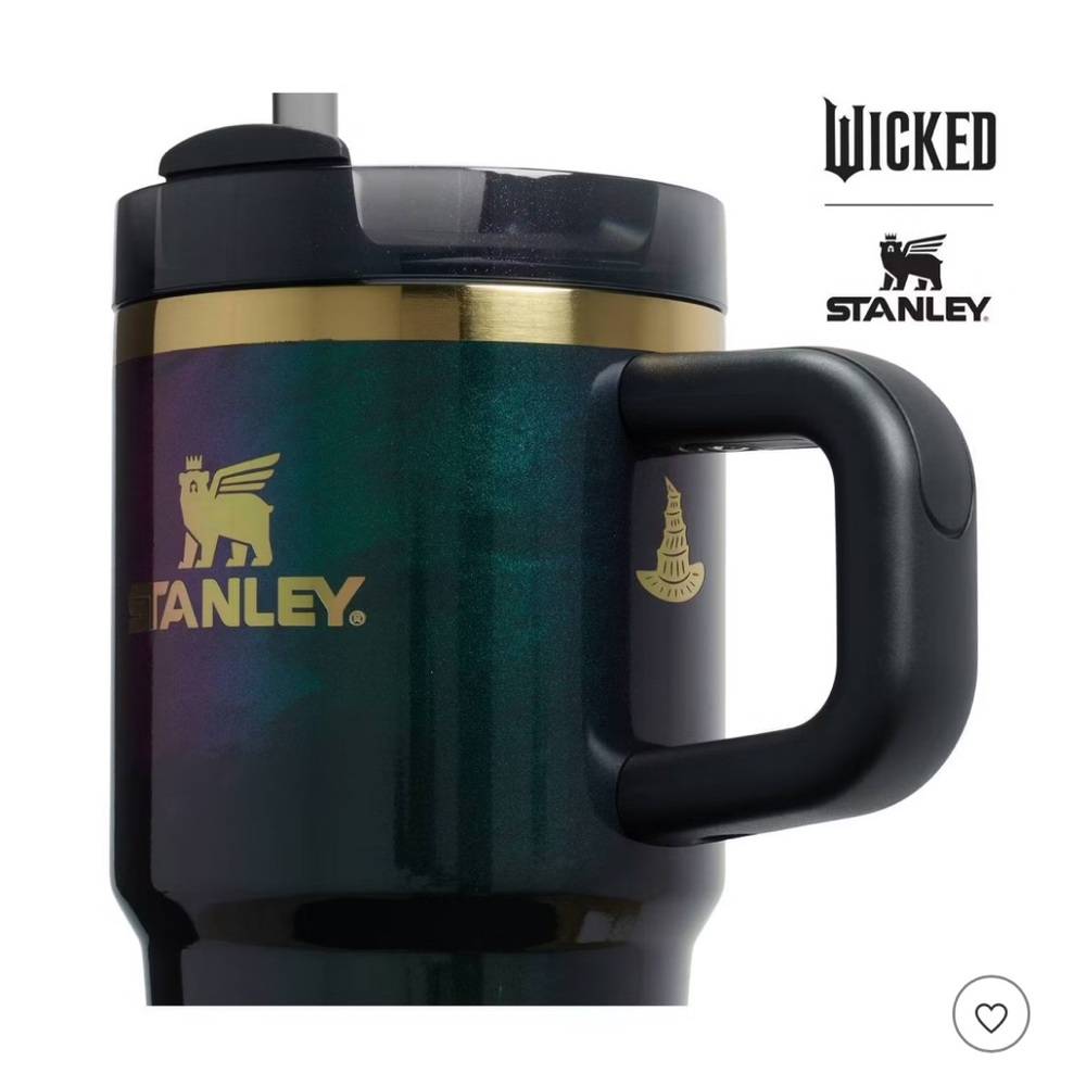 Stanley 20 oz Stainless Steel H2.0 Flowstate Quencher Tumbler Elphaba For Good - Picture 4 of 4